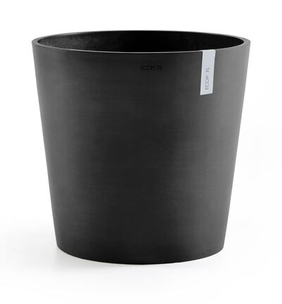 Ecopots Amsterdam sort 50 cm Ecopots Amsterdam sort 50 cm